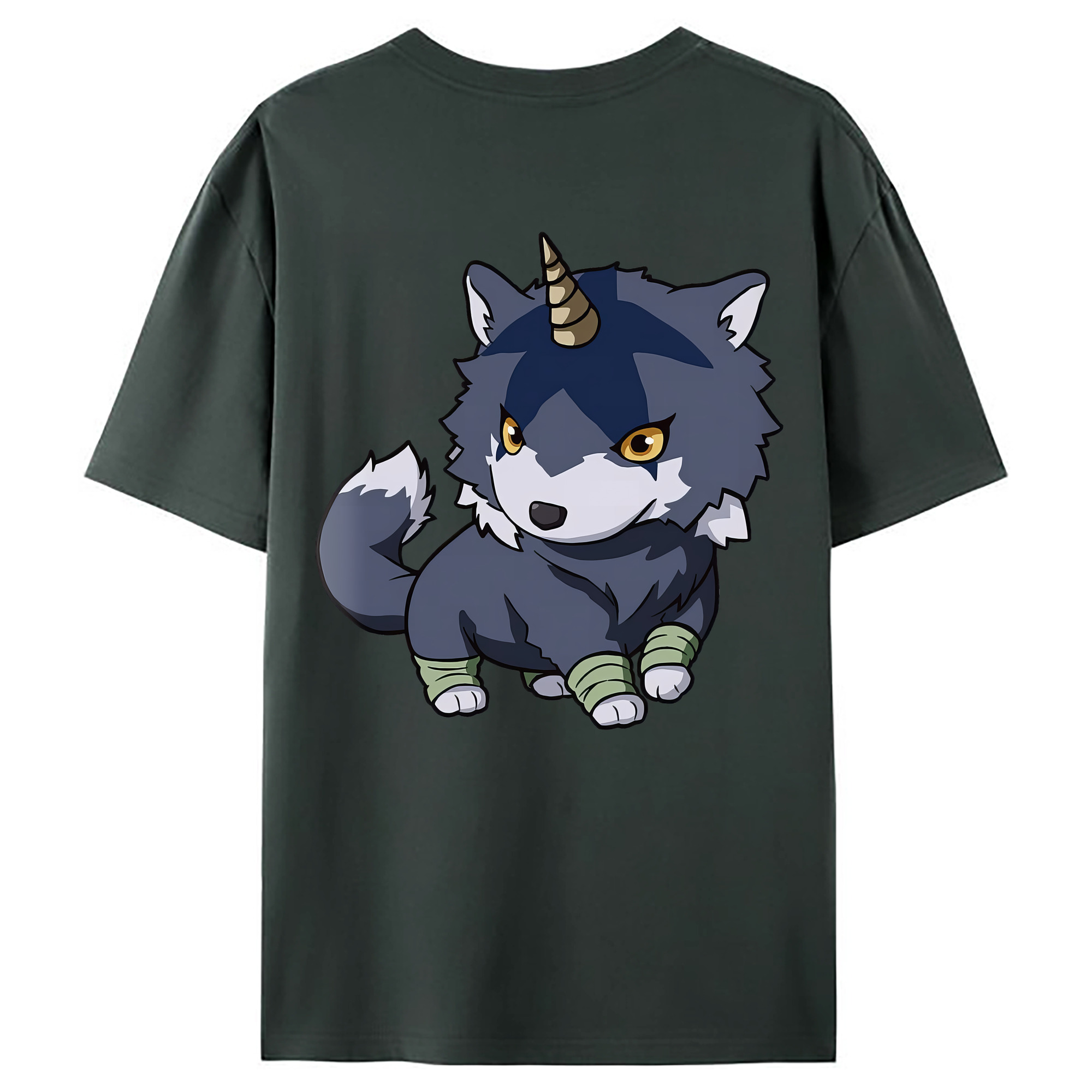 （画像用） 転スラ Regarding Reincarnated to Slime 綿100％ メンズ半袖Tシャツ（バックプリント） 通気性
